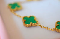 Jade Lucky Clover Bracelet