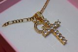 Brilliant Diamond Cross With Initial