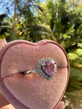 Baby Pink Heart Ring