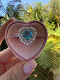 Blue Pearl Ring