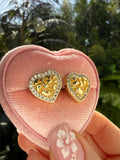 Diamond Nugget Earrings