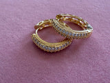 Chunky Icy Hoops