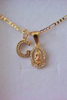 Sparkly Mary & Initial