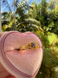Trillion Amethyst Ring