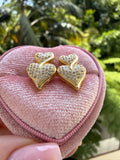 Double Heart Earrings