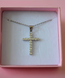 Bezel Cross (Rolo Chain)