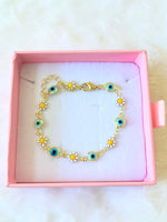 Floral Eye Bracelet/Anklet