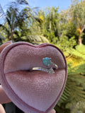 Opal Bypass Ring