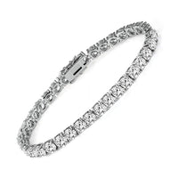 Silver Tennis Bracelet