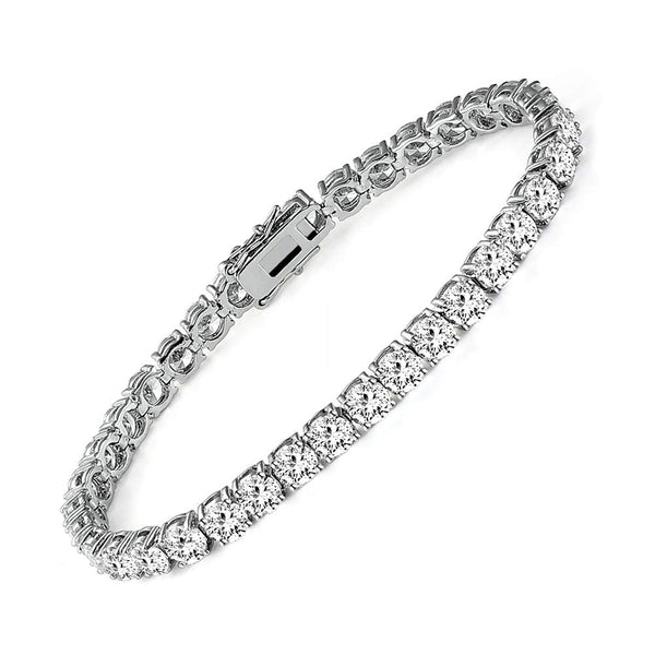 Silver Tennis Bracelet