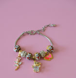 Teddy Bear Charm Bracelet