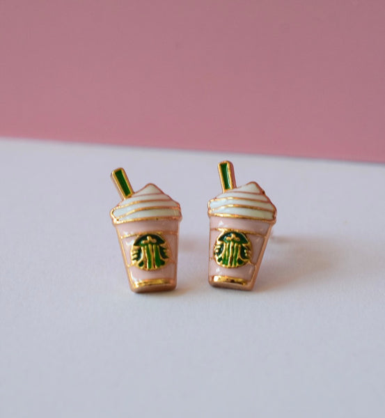 Strawberry Frap Earrings
