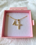 Lucky Cross With Initial