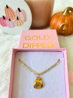 Gold Pumpkin (Figaro Chain)