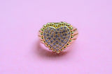 Fancy Heart Ring