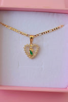Small Green Saint Jude Heart