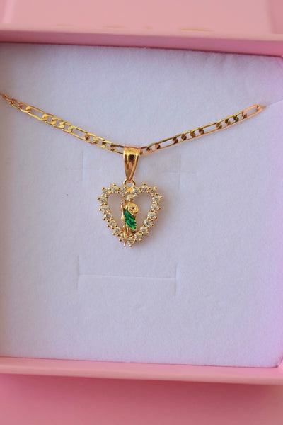 Small Green Saint Jude Heart