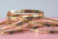 Sydney Tricolor 7 Bangle Set