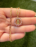 Mini Pink Baguette Mary