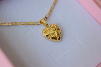 Nugget Heart Necklace