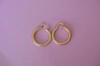 Hammered Tube Hoops