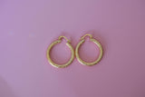 Hammered Tube Hoops