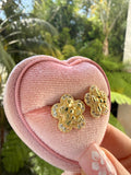Nugget Flower Earrings