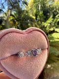 Antique Style Purple Heart Ring