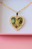 Guardian Angel Heart Necklace