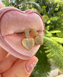Puffy Heart Earrings