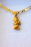 Praying Angel (Figaro Chain)