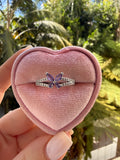 Amethyst Butterfly Ring