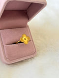 Gold Clover Ring