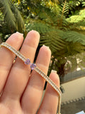 Bow Baguette Bracelet