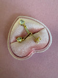 Heart Drop Earrings