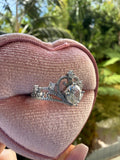 Iced Out Crown Ring