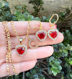 Sexy Heart With Initial Set (Package Deal)