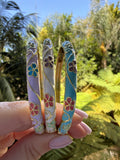 Enamel Flower Bangle (3 colors)