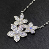 Triple Flower Necklace