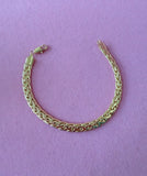 Braided Gold Bracelet