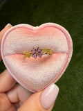 Julie Ring (purple/gold)
