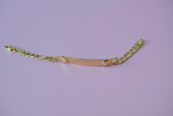 Kids Thick Figaro ID Bracelet