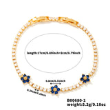 Sapphire Heidi Floral Bracelet