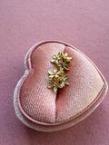 Flower Bouquet Studs (grey, white, pink)
