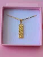 Nugget Bar Necklace