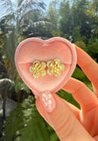 Nugget Flower Earrings