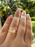 Dainty Butterfly Ring