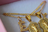 Diamond Saint Jude Hearts With Initials