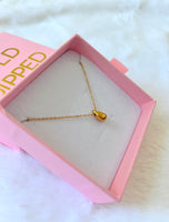 Gold Drop Necklace