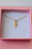 Mini Cross (Rolo Chain)